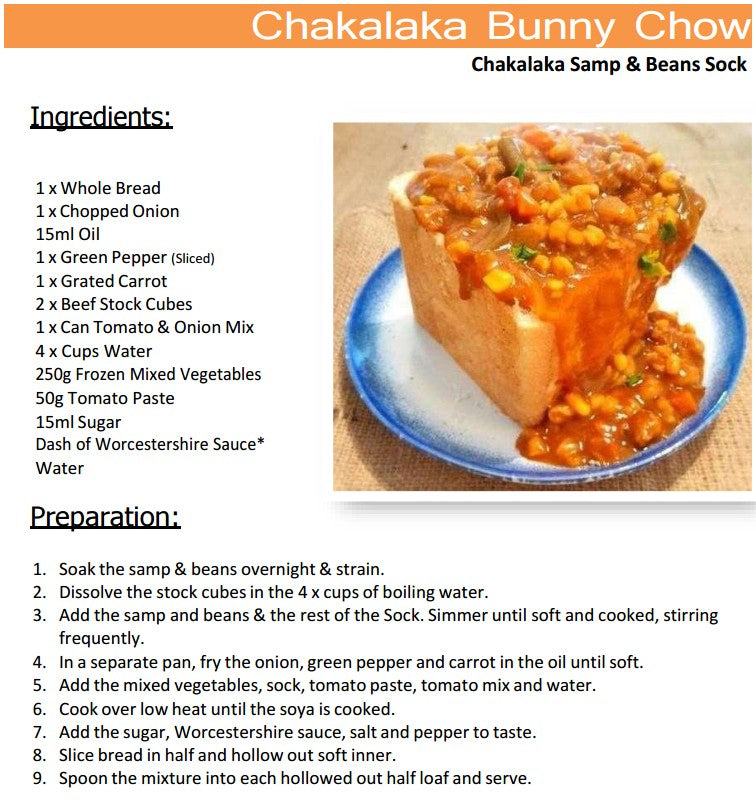 Chakalaka Samp & Beans