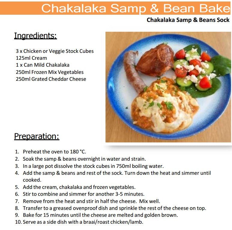Chakalaka Samp & Beans