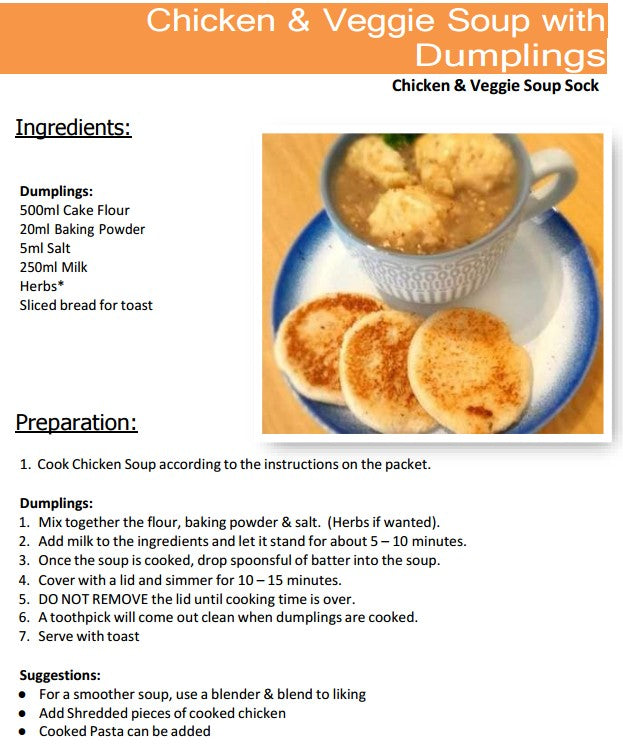 Chicken & Veggie Soup